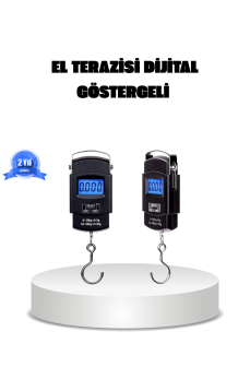 Dijital El Kantarı – 50 Kg Taşıma Kapasiteli, Taşınabilir Hassas Tartı