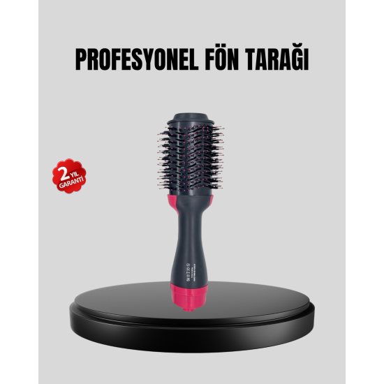 220°C Profesyonel Fön Tarağı – Negatif İyon Teknolojili, 3 Isı Kademeli, 1200W 220°C Profesyonel Fön Tarağı – Negatif İyon Teknolojili, 3 Isı Kademeli, 1200W