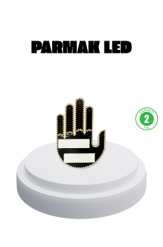 176 LED Amber Renkli El Hareketiyle Kontrol Edilen Motosiklet Dönüş Sinyali