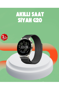 Akıllı Saat – Dokunmatik Ekran, Kalp Atışı ve Spor Takibi