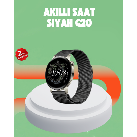 Akıllı Saat – Dokunmatik Ekran, Kalp Atışı ve Spor Takibi