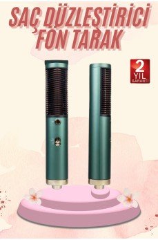 Saç Düzleştirici Fön Makinesi Saç Fırçası Profesyonel Üflemeli