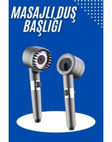 Masaj Etkili Duş Başlığı Yeni Nesil Çok Fonksiyonlu Ayarlanabilir Filtreli