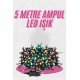 5 Metre Ampul LED Işık Renkli RGB Çok Renkli Led Aydınlatma 5 Metre Ampul LED Işık Renkli RGB Çok Renkli Led Aydınlatma