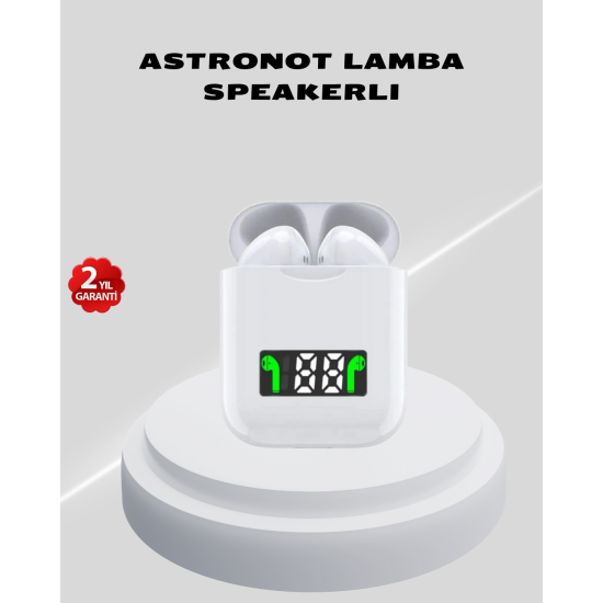 Bluetooth Kulaklık Tam Kablosuz Stereo LED Işıklı