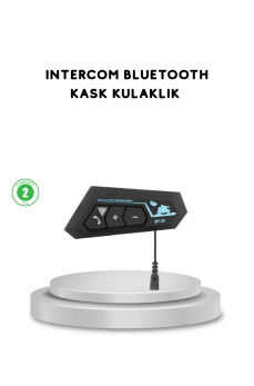 BT22 Kask Bluetooth Kulaklık 5.0 Gürültü Engelleyici ve Eller Serbest Kullanım