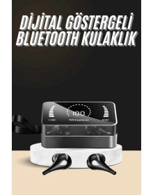 Bluetooth Kulaklık Anc Özelliği Powerbank Özelliği Aynalı Dijital Göstergeli