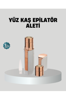 Kadınlar İçin Yüz ve Kaş Epilatörü – Hassas Cilt Dostu, Pil ile Çalışan, Taşınabilir ve Şık Tasarım