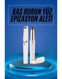 Epilasyon Aleti Tüy Kıl Alma Kaş Bıyık Unisex Yüz Bakım Tıraş Aleti