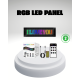RGB LED Panel – Mobil Uyumlu, Yazı ve GIF Destekli, USB Bağlantılı Dekoratif Ekran