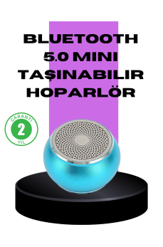 Taşınabilir Mini Bluetooth Hoparlör 9m Menzil Dahili Mikrofon
