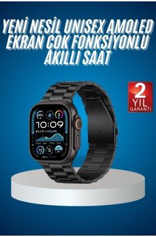 Akıllı Saat 3 Kordonlu Waterproof Adımsayar, Titreşim ve GPS Özelliği