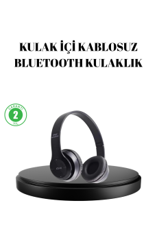 Bluetooth 5.0 Kablosuz Kulaklık – Extra Bass, TF Kart Desteği, 3.5mm AUX Girişli