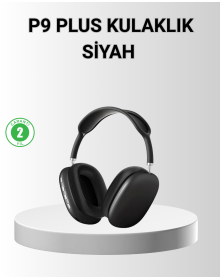 P9 Pro Plus Bluetooth Kulak Üstü Kulaklık – H1 Çipli, Aktif Gürültü Engelleme, Uzamsal Ses Desteği