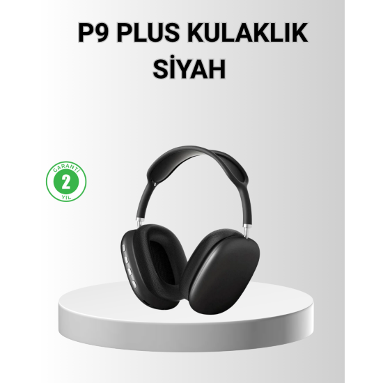 P9 Pro Plus Bluetooth Kulak Üstü Kulaklık – H1 Çipli, Aktif Gürültü Engelleme, Uzamsal Ses Desteği