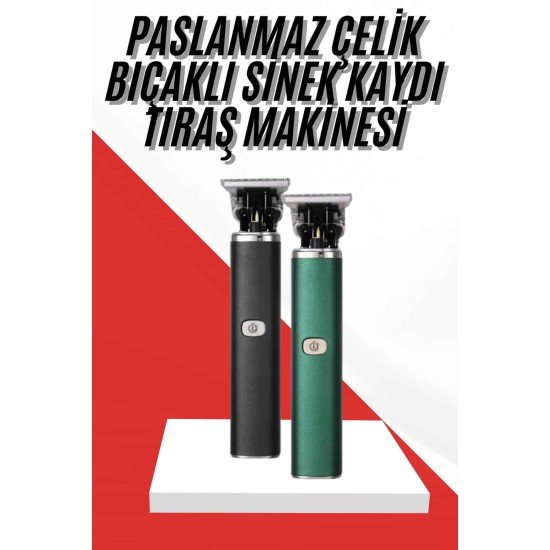 Saç Sakal Ense Paslanmaz Çelik T-Bıçak Vücut Tıraş Makinesi Saç Sakal Ense Paslanmaz Çelik T-Bıçak Vücut Tıraş Makinesi