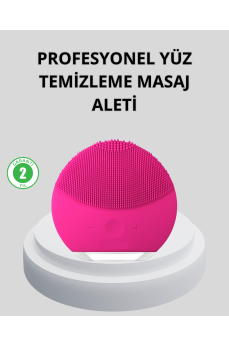 Şarjlı Su Geçirmez Yüz Temizleme ve Masaj Aleti – 3 Fonksiyonlu
