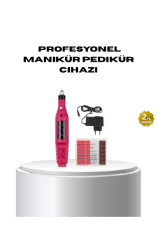 Profesyonel Tırnak Matkap Makinesi – USB Şarjlı, Ayarlanabilir Hız, Düşük Titreşimli ve Sessiz Çalışma