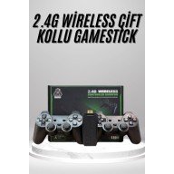 2.4g Uyumlu Kablosuz Çift Kol Atari Retro 20000 Oyun Game Stick