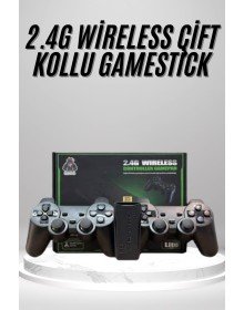 2.4g Uyumlu Kablosuz Çift Kol Atari Retro 20000 Oyun Game Stick