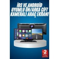 4K Ultra Araç İçi Ön ve Arka Kameralı Ekran HD 2 Kameralı Torpido Üstü Araç Multimedya 4K Ultra Araç İçi Ön ve Arka Kameralı Ekran HD 2 Kameralı Torpido Üstü Araç Multimedya