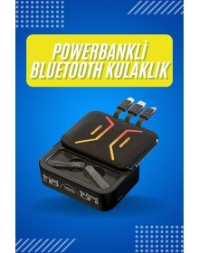Bluetooth Kulaklık Dahili Powerbank Kablolu Düşük Gecikmeli Bluetooth 5.2