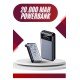 4 Çıkışlı 20.000 Mah Powerbank Uzun Pil Ömürlü Taşınabilir