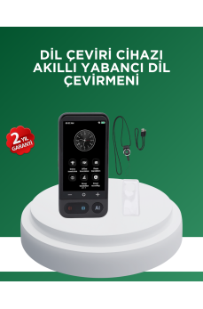 139 Dil Destekli Taşınabilir Sesli Çevirmen Cihazı