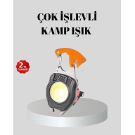 Çok Fonksiyonlu Anahtarlık Fener – Güçlü LED Işıklı, Şarjlı, Düdüklü ve Tornavidalı Mini El Feneri