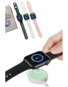 1.83 İnç Akıllı Saat Android ve İOS Uyumlu Çağrı Cevaplayabilen Adımsayar GPS Takibi