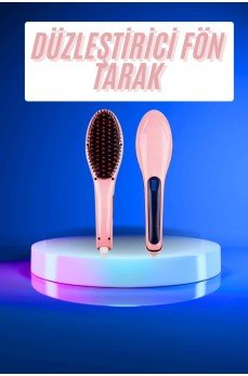 Saç Düzleştirici Tarak Dijital Göstergeli Seramik Kaplama Sıkı Dişli