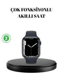 1.9 İnç Akıllı Saat – Bluetooth 5.0, Kablosuz Şarjlı, IP68 Su Geçirmez Akıllı Saat