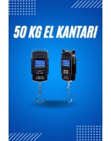 50 Kg Dijital El Terazisi Cep Tartısı El Kantarı Terazi