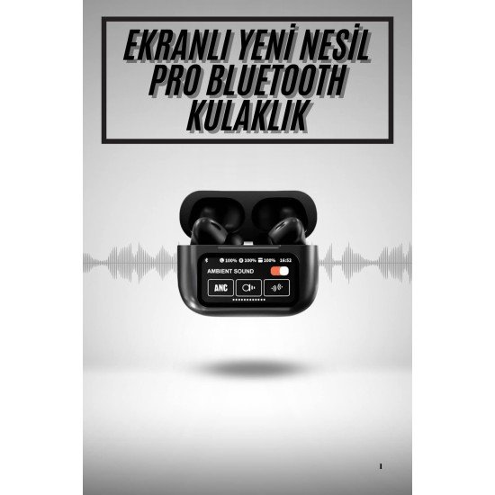 2.Nesil Pro Ekranlı Sesli Görüşme Yapabilen Kablosuz Bluetooth Kulaklık 2.Nesil Pro Ekranlı Sesli Görüşme Yapabilen Kablosuz Bluetooth Kulaklık