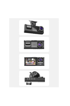 1. 3 Kameralı Full HD Araç Kamerası – Ön, İç ve Arka Görüş ile %100 Kapsama