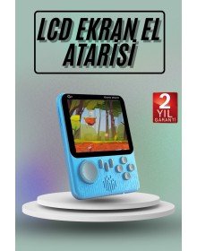 666 Oyunlu Retro El Konsolu Atari 3.5 İnç Taşınabilir Oyun Konsolu