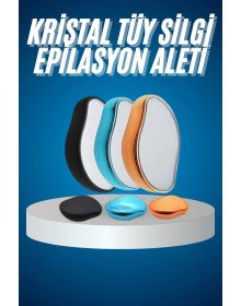 Tüy Silgi Kristal Epilasyon Acısız Ağrısız ve Pratik Epilasyon Aleti