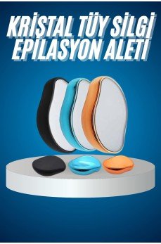Tüy Silgi Kristal Epilasyon Acısız Ağrısız ve Pratik Epilasyon Aleti