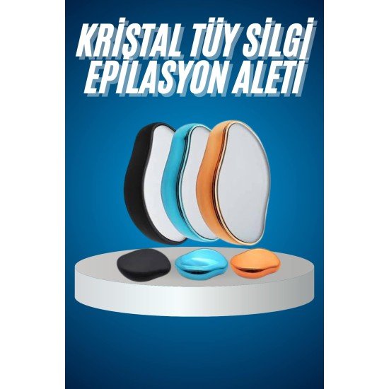 Tüy Silgi Kristal Epilasyon Acısız Ağrısız ve Pratik Epilasyon Aleti Tüy Silgi Kristal Epilasyon Acısız Ağrısız ve Pratik Epilasyon Aleti
