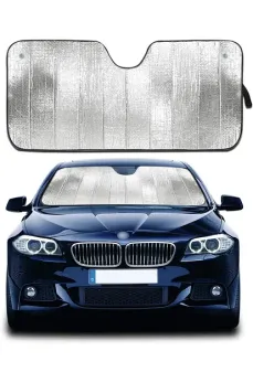 Oto Ön Cam Güneş Koruma UV Önleyici Katlanabilir Fiat Egea Toyota Corolla Dacia Duster Hyundai i20