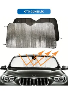 Katlanabilir Ön Cam Güneşlik Isı Önleyici Araç Perdesi Volkswagen Passat Peugeot 3008 Skoda Superb Nissan Qashqai