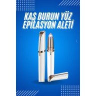 Yüz Epilatör Kıl Kaş Bıyık Tüy Alma Aleti Kaş Bıyık Alma Epilatörü