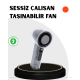 Kompakt Dijital Ekranlı Fan | 100 Seviye Hız + Sessiz Çalışma