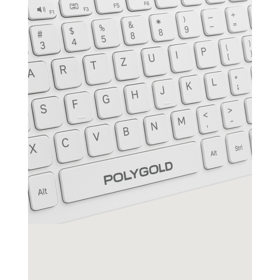 Kablosuz Klavye Mouse Seti Beyaz Q Klavye Tüm Cihazlara Uyumlu