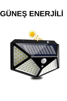 Solar Sensörlü Duvar Lambası Bahçe Lambaso Parlak Beyaz Işık Suya Dayanıklı Solar Sensörlü Duvar Lambası Bahçe Lambaso Parlak Beyaz Işık Suya Dayanıklı