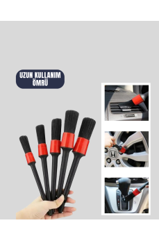 Yumuşak Kıllı Araç Bakım Fırça Takımı