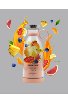 1200mAh Şarjlı, Hafif ve Pratik Taşınabilir Blender