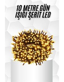 10 Metre Led Işık Gün Işığı Her Ortama Uygun Ampüllü