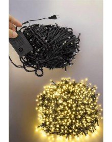 10 Metre Led Işık Saçaklı Dekoratif Şerit Led