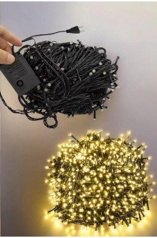 10 Metre Led Işık Saçaklı Dekoratif Şerit Led